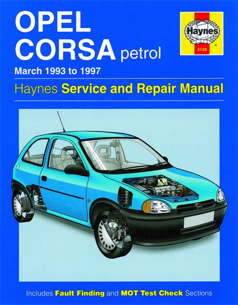 Haynes Reparationshandbok, Opel Corsa Petrol Haynes SV3159 Haynes