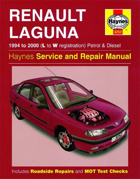Haynes Reparationshandbok, Renault Laguna Petrol & Diesel Haynes  Haynes