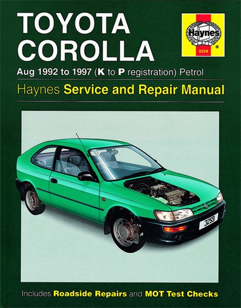 Haynes Reparationshandbok, Toyota Corolla Petrol, Universal Haynes