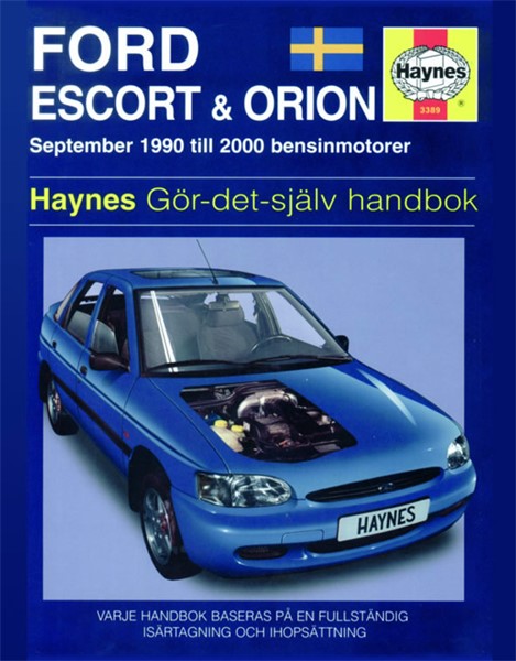 Haynes Reparationshandbok, Ford Escort & Orion, Universal Haynes