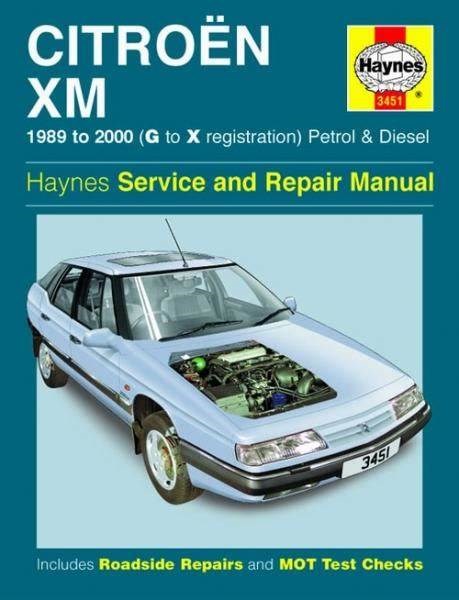 Haynes Reparationshandbok, Citroën XM Petrol/Diesel (89-00), Universal Haynes