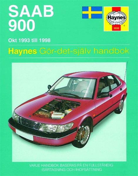 Haynes Reparationshandbok, Saab 900, Universal Haynes Haynes Reparationshandbok, Saab 900, Universal Haynes