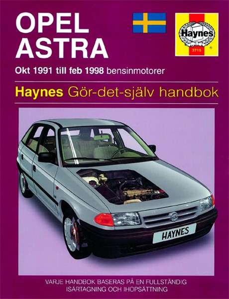 Haynes Reparationshandbok, Opel Astra, Universal Haynes