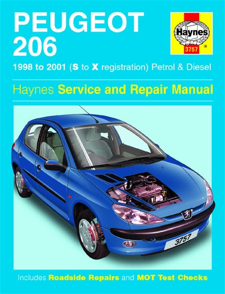 Haynes Reparationshandbok, Peugeot 206 Petrol & Diesel Haynes