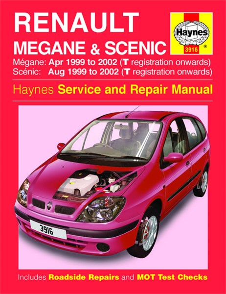Haynes Reparationshandbok, Renault Mégane & Scénic Haynes