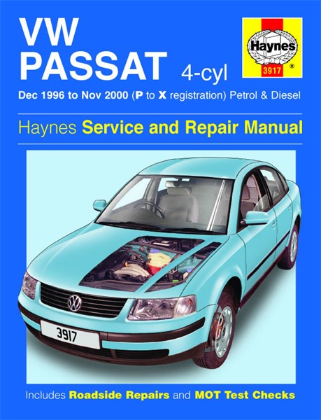 Haynes Reparationshandbok, Vw Passat 4-cyl Petrol & Diesel, Universal Haynes