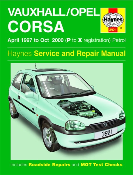 Haynes Reparationshandbok, Vauxhall/opel Corsa Petrol, Universal Haynes