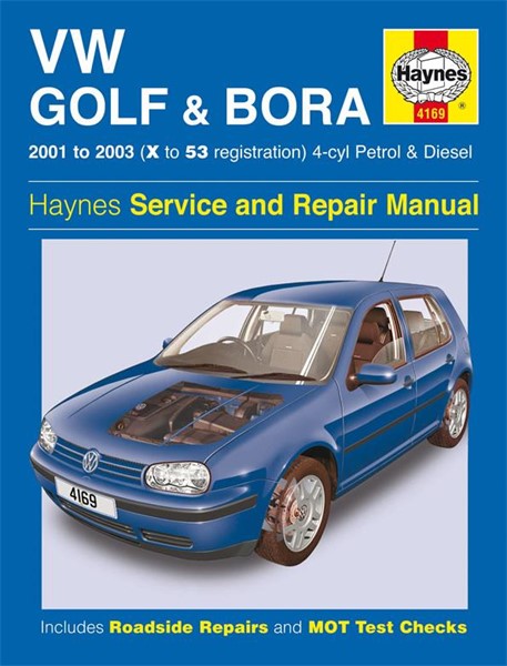 Haynes Reparationshandbok, Vw Golf & Bora 4-cyl Haynes