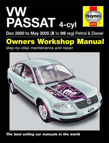 Haynes Reparationshandbok, Vw Passat Petrol & Diesel Haynes 4279 Haynes