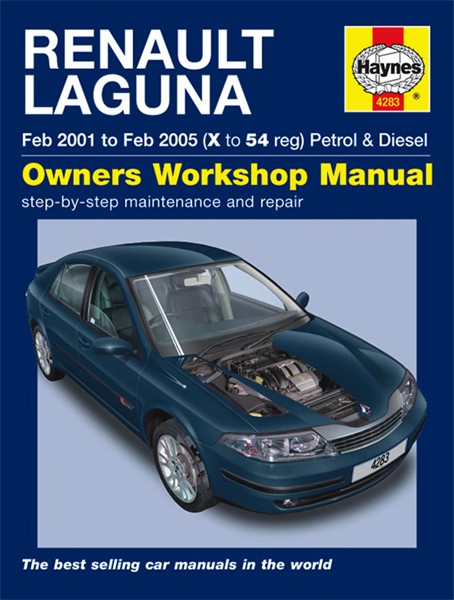 Haynes Reparationshandbok, Renault Laguna Petrol & Diesel Haynes