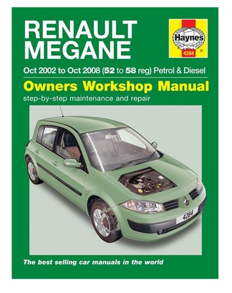 Haynes Reparationshandbok, Renault Mégane Petrol & Diesel Haynes