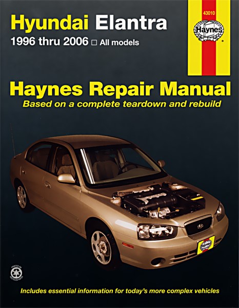 Haynes Reparationshandbok, Hyundai Elantra, Universal Haynes