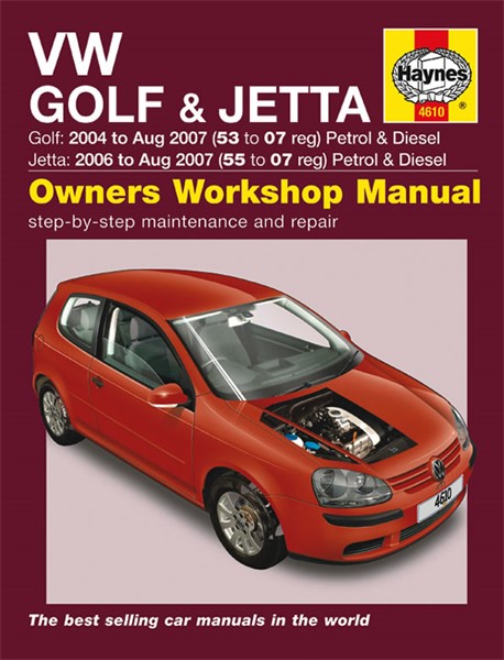 Haynes Reparationshandbok, Vw Golf & Jetta Petrol & Diesel Haynes