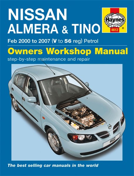 Haynes Reparationshandbok, Nissan Almera & Tino Petrol Haynes