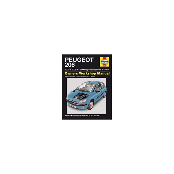 Haynes Reparationshandbok, Peugeot 206 Petrol & Diesel Haynes