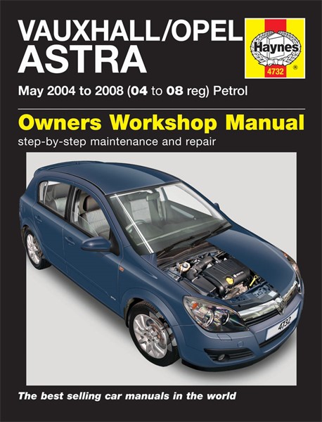 Haynes Reparationshandbok, Vauxhall/opel Astra Petrol Haynes