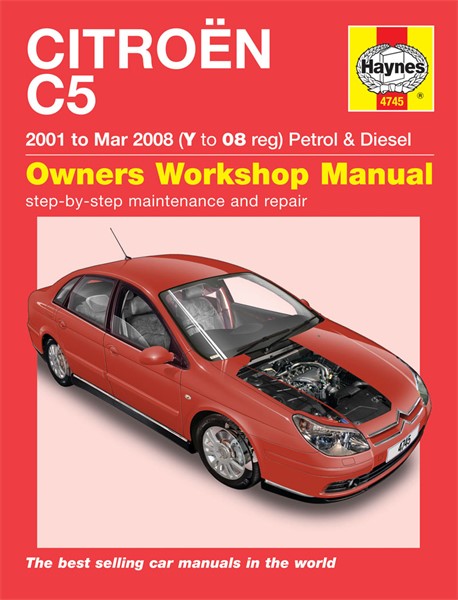 Haynes Reparationshandbok, Citroen C5 Petrol & Diesel Haynes