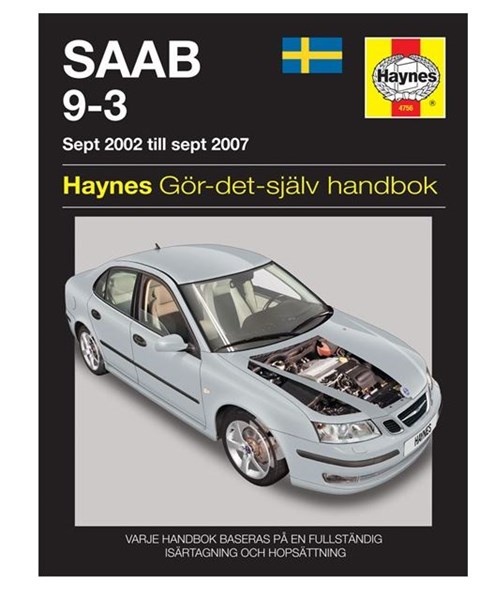 Haynes Reparationshandbok, Saab 9-3 Haynes