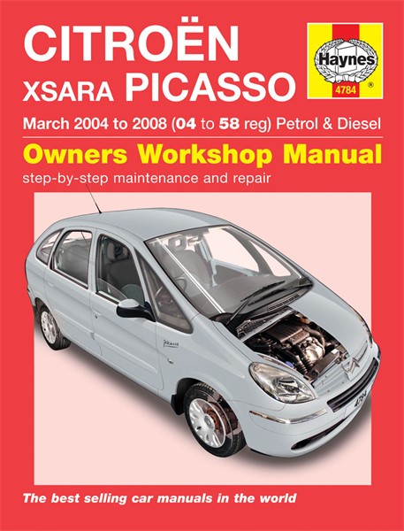 Haynes Reparationshandbok, Citroën Xsara Picasso Haynes
