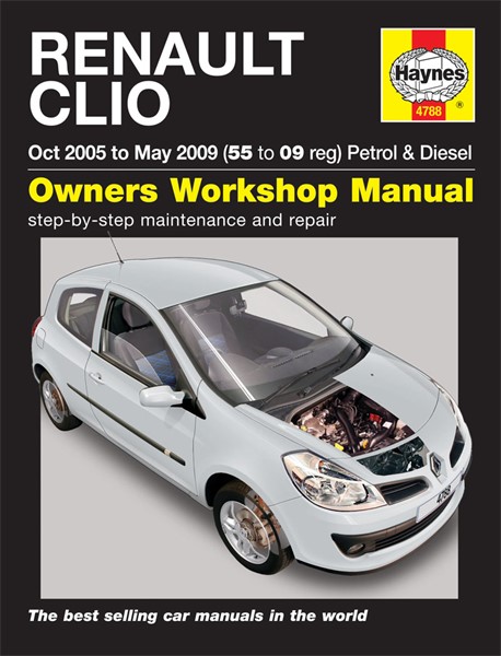 Haynes Reparationshandbok, Renault Clio Petrol & Diesel Haynes