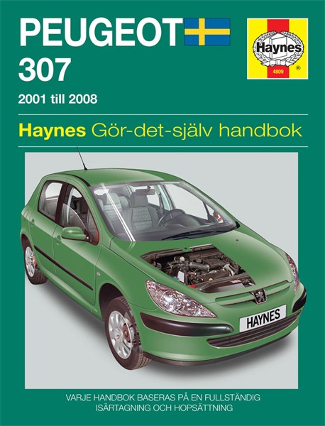 Haynes Reparationshandbok, Peugeot 307, Universal Haynes