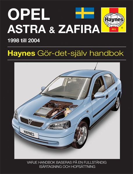 Haynes Reparationshandbok, Opel Astra & Zafira, Universal Haynes