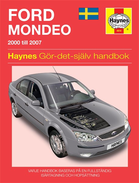 Mondeo Haynes Reparationshandbok, Ford Haynes