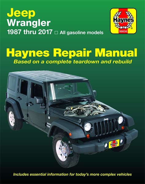 Haynes Reparationshandbok, Jeep Wrangler, Universal Haynes