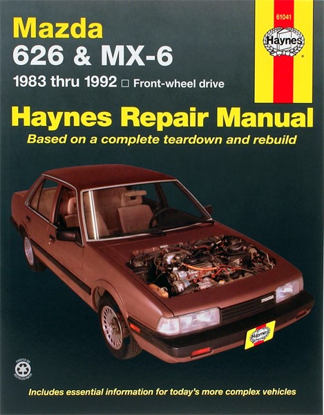Haynes Reparationshandbok, Mazda 626 & Mx-6 (fwd), Universal Haynes
