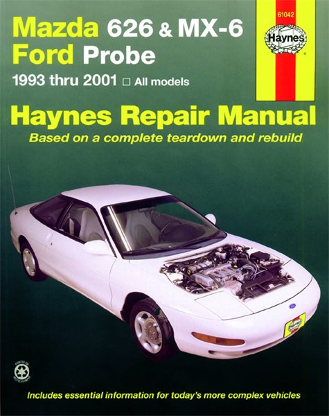 Haynes Reparationshandbok, Mazda 626, Mx-6 & Ford Probe, Universal Haynes