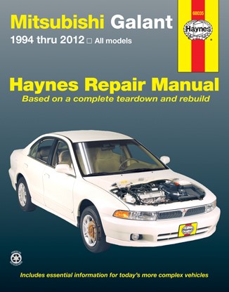 Haynes Reparationshandbok, Mitsubishi Galant, Universal Haynes