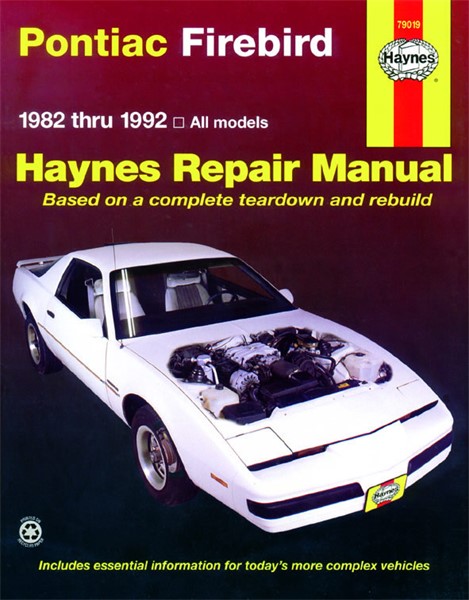 Haynes Reparationshandbok, Pontiac Firebird, Universal Haynes