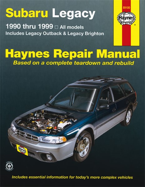 Haynes Reparationshandbok, Subaru Legacy, Universal Haynes