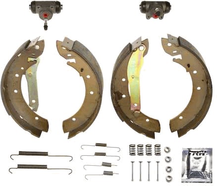 Bromsbackar, sats, Bakaxel Trw Brake kit BK1236 TRW