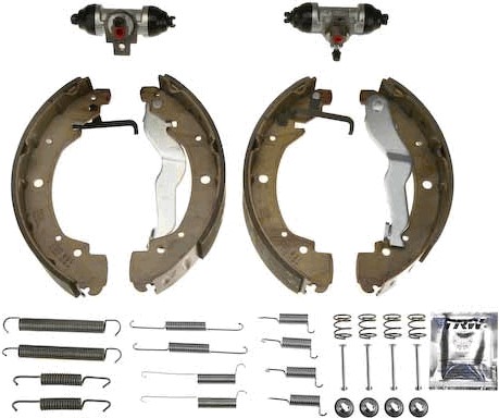 Bromsbackar, sats, Bakaxel Trw Brake kit BK1519 TRW