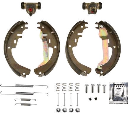 Bromsbackar, sats, Bakaxel Trw Brake kit BK1605 TRW
