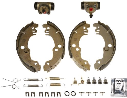 Bromsbackar, sats, Bakaxel, Bak Trw Brake kit BK1632 TRW