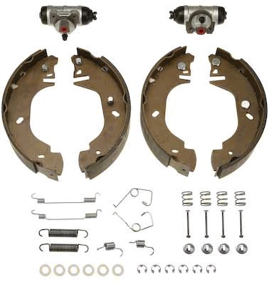 Bromsbackar, sats, Bak Trw Brake kit BK1681 TRW