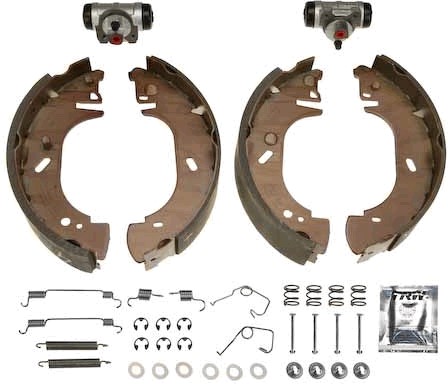 Bromsbackar, sats, Bak Trw Brake kit BK1684 TRW