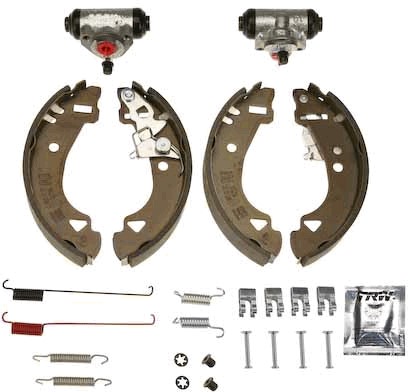 Bromsbackar, sats, Bakaxel Trw Brake kit BK1737 TRW