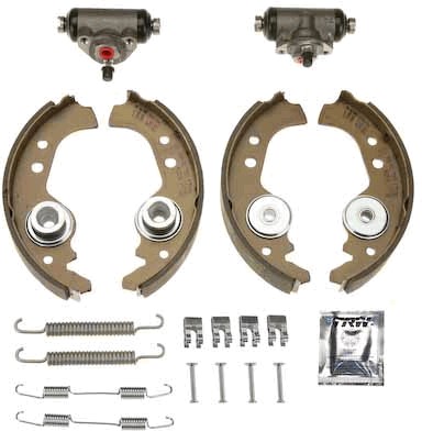 Bromsbackar, sats, Bakaxel Trw Brake kit BK1738 TRW