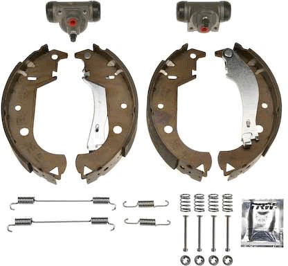Bromsbackar, sats, Bak Trw Brake kit BK1750 TRW