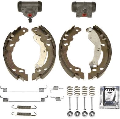Bromsbackar, sats, Bak Trw Brake kit BK1767 TRW