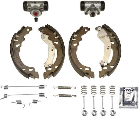 Bromsbackar, sats, Bak Trw Brake kit BK1768 TRW
