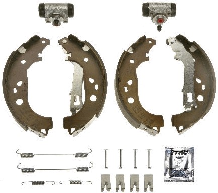 Bromsbackar, sats, Bakaxel Trw Brake kit BK1778 TRW