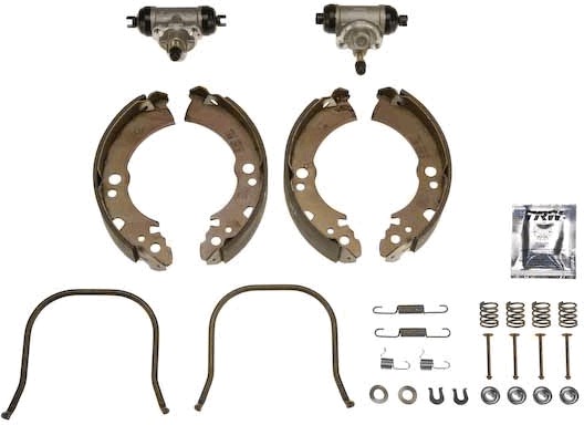 Bromsbackar, sats, Bakaxel Trw Brake kit BK1933 TRW