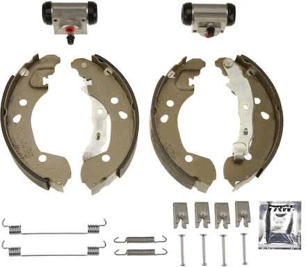 Bromsbackar, sats, Bakaxel Trw Brake kit BK1956 TRW