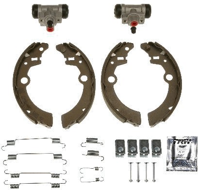 Bromsbackar, sats, Bak Trw Brake kit BK1957 TRW