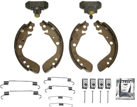 Bromsbackar, sats, Bak Trw Brake kit BK1972 TRW