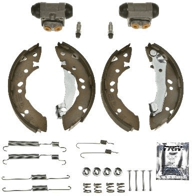 Bromsbackar, sats, Bak Trw Brake kit BK2608 TRW